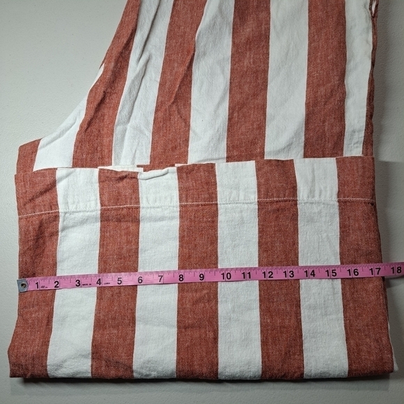 Madewell Huston Pull-on Crop Pants in Bold Stripe. Size 2XT - Picture 4 of 7